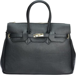 Luisa Vannini Borsa A Mano In Pelle nero — Borsa a mano