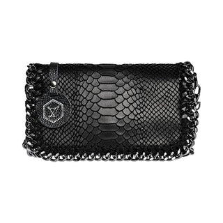 Luisa Vannini Borsa a Tracolla in Pelle 8060 Nero — Borsa a tracolla