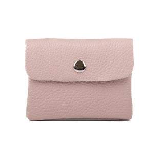 Segali Mini Portafoglio in Pelle Rosa Polvere — Portafoglio