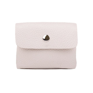 Segali Mini Portafoglio In Pelle beige — Portafoglio