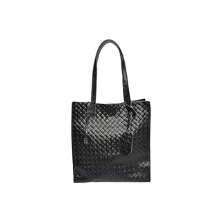 Anna Luchini Borsa A Mano In Pelle nero — Borsa a mano