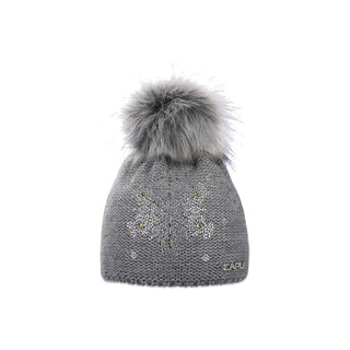 Capu Women's gray hat with headband 