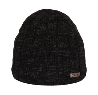 Capu Men's Black Winter Hat 