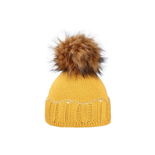 Capu Women's mustard yellow hat 