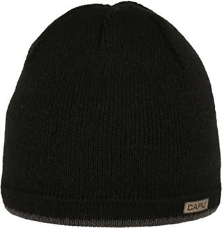 Capu Black Men's Hat with Gray Band 