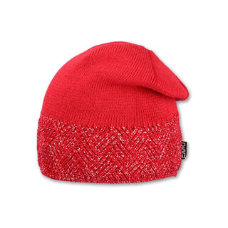 Capu Women's Red Glitter Hat 