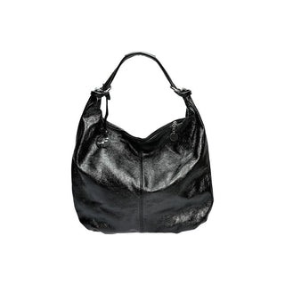 Carla Ferreri Black Leather Handbag for Women 