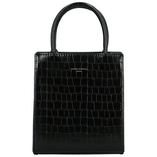 David Jones Dame skuldertaske i sort tone 