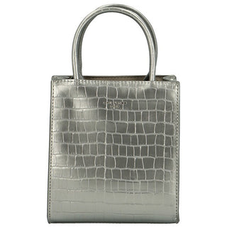 David Jones Dametaske med skulderrem tone silver 