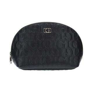 Guess Borsa Cosmetica Da Donna ovale nero — Borsa cosmetica