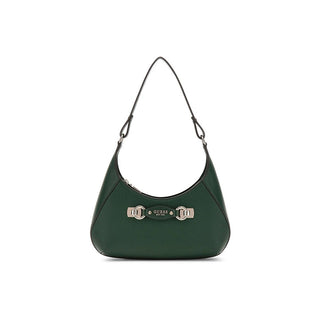 Guess Borsa Da Donna Banana verde scuro — Borsa banana