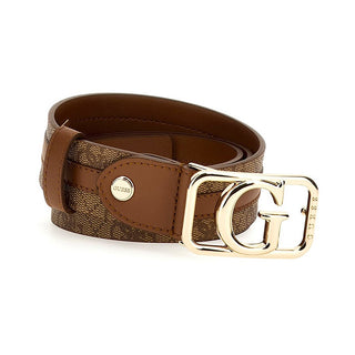 Guess Cinturón de mujer - Longitud del cinturón: 85 Cm marrón 