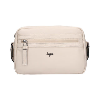 Lagen Borsa A Tracolla In Pelle Da Donna 146 bianca — Borsa a tracolla