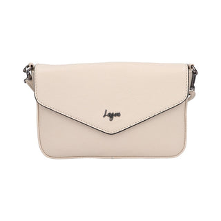Lagen Borsa A Tracolla In Pelle Da Donna 050 bianca — Borsa a tracolla