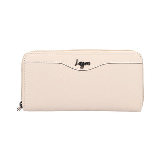 Lagen Portafoglio in pelle donna 833 bianco — Portafoglio