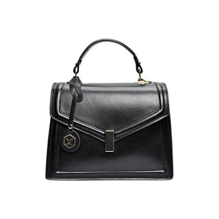 Luisa Vannini Borsa A Mano In Pelle Nero 3150 — Borsa a mano