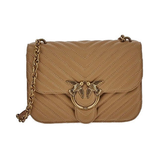 Pinko Borsa a mano pelle marrone 046 — Borsa a mano