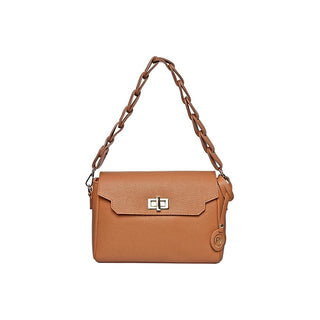 Roberta M Borsa A Mano In Pelle 1810 cognac — Borsa a mano