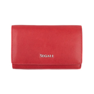 Segali Portafoglio In Pelle 7074 rosso — Portafoglio