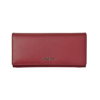 Segali Portafoglio pelle 7409 rosso — Portafoglio