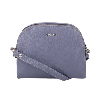 Segali Borsa a tracolla pelle lavender — Borsa a tracolla