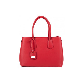 Segali Borsa A Mano In Pelle rosso — Borsa a mano