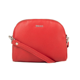 Segali Borsa A Tracolla In Pelle 12 rosso — Borsa a tracolla