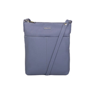 Segali Borsa A Tracolla In Pelle lavanda — Borsa a tracolla