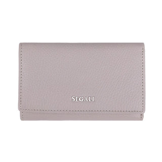 Segali Portafoglio In Pelle grigio 7074 — Portafoglio