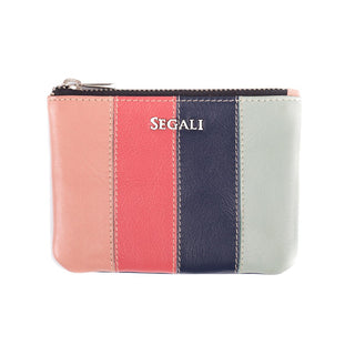 Segali Mini Portafoglio-Portachiavi In Pelle 7491 — Portafoglio-portachiavi