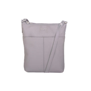 Segali Borsa A Tracolla In Pelle grigio — Borsa a tracolla