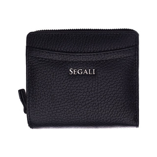 Segali Portafoglio In Pelle 7544 nero — Portafoglio