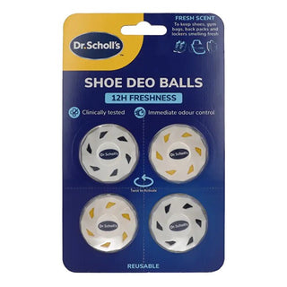 Scholl Palline Deodoranti Per Scarpe 4 Pezzi — Deodorante per scarpe