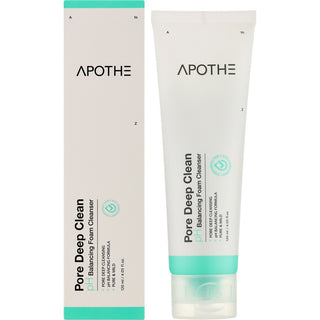 APOTHE Pore Deep Clean 120ml — Schiuma detergente viso