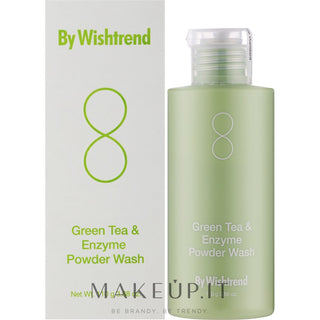 By Wishtrend Green Tea e Enzima Polvere Detergente Viso 110g — Detergente in polvere