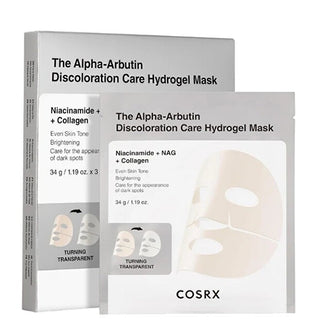 COSRX Arbutin Discolorazione Maschera Hydrogel 34g — Maschera viso