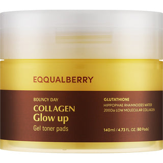 Eqqualberry Collagene Glow Up Gel Pad 140ml — Pad