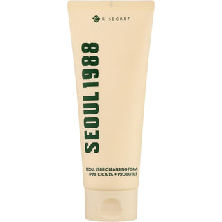 K-SECRET SEOUL 1988 Cleansing Foam Pine Cica 1% Probiotici Schiuma Detergente 150ml — Schiuma detergente