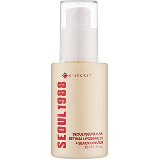 K-secret SEOUL 1988 Retinal Liposome 2% Black Ginseng Siero Rassodante 30ml — Siero