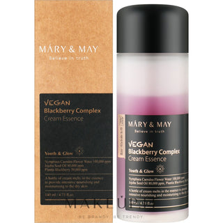 Mary&Max Vegan Blackberry Complex Crema Essenza Multifunzionale 140ml — Crema essenza