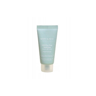 Mary&Max Vegan CICA Tea Tree Lenitiva Wash Off Pack Clay Maschera 30g — Maschera viso