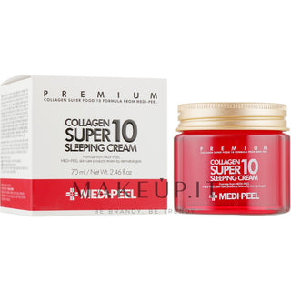 Medi-peel Collagene Super10 Sleeping Crema Notte Anti-Rughe 70ml — Crema notte