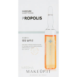 Missha Mascure Propoli Nutrition Maschera in Tessuto 28 ml — Maschera in Tessuto