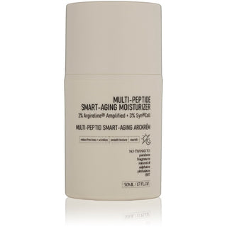 Nerds. Multi-Peptide Smart-Aging Moisturizer Crema Anti-Aging 2% Argireline 50ml — Crema
