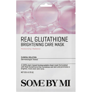 Some By Mi Real Glutatione Brightening Care Maschera in Tessuto 20g — Maschera in tessuto