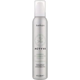 Kemon Actyva Volume e Corposità Mousse Fissazione Forte 200ml — Mousse capelli