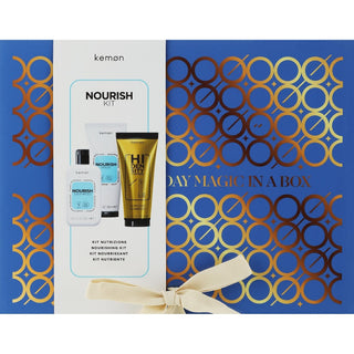 Kemon Nourish Kit Crema 200ml Shampoo 250ml Maschera 200ml — Kit capelli