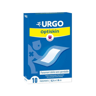 Urgo Medicazioni Optiskin 5,3 cm x 8 cm x10 — Medicazione sterile
