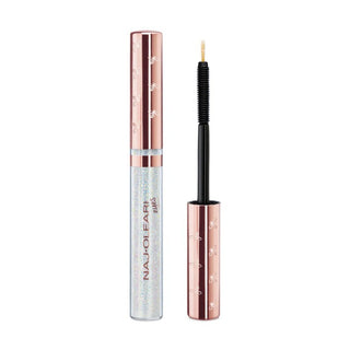 Naj-Oleari Sparkling Queen Eyeliner Mascara Glitter 2 In 1 01 Argento Siderale — Mascara