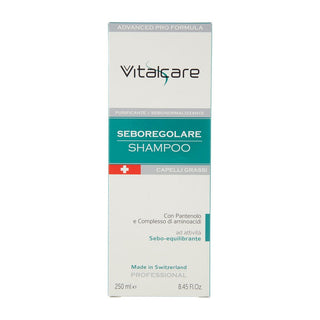 Vitalcare Shampoo Seboregolatore Capelli Grassi 250 ml — Shampoo